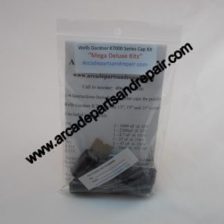 Wells Gardner K7000 Series Cap Kit 105C Nichicon