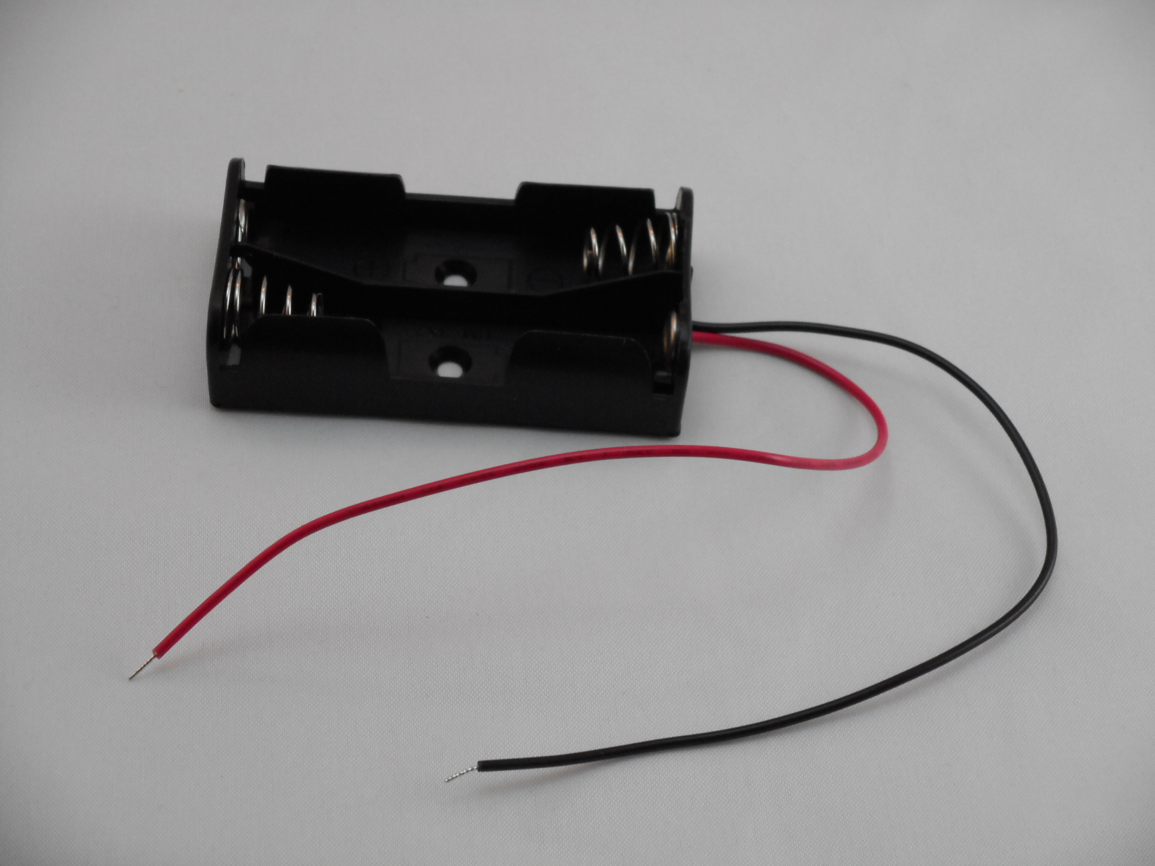 Battery Holder 2 Cell AA Batteries With Wire Leads (BH1002)