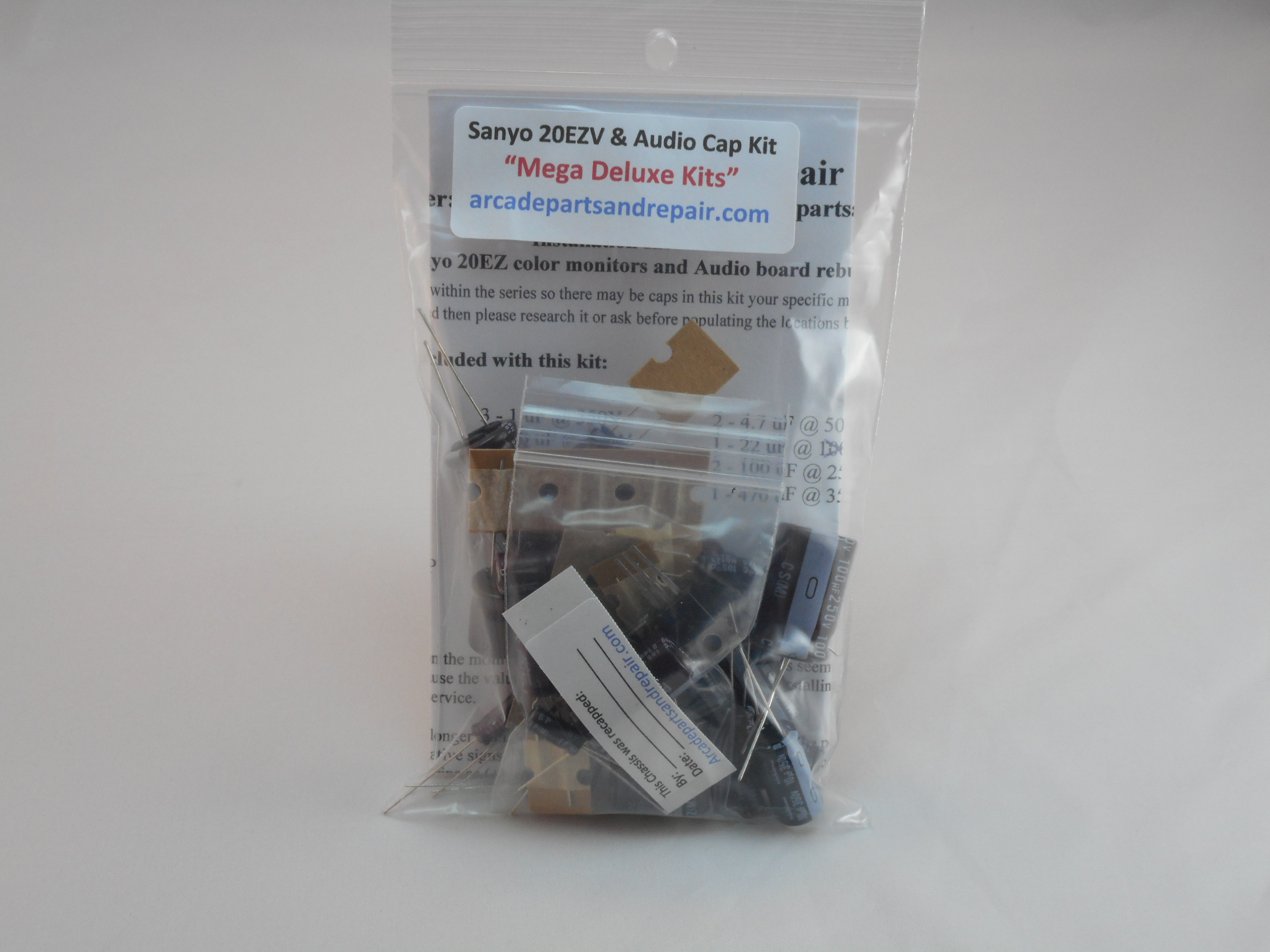 Sanyo 20EZ & Audio Board Cap Kit 105C Nichicon