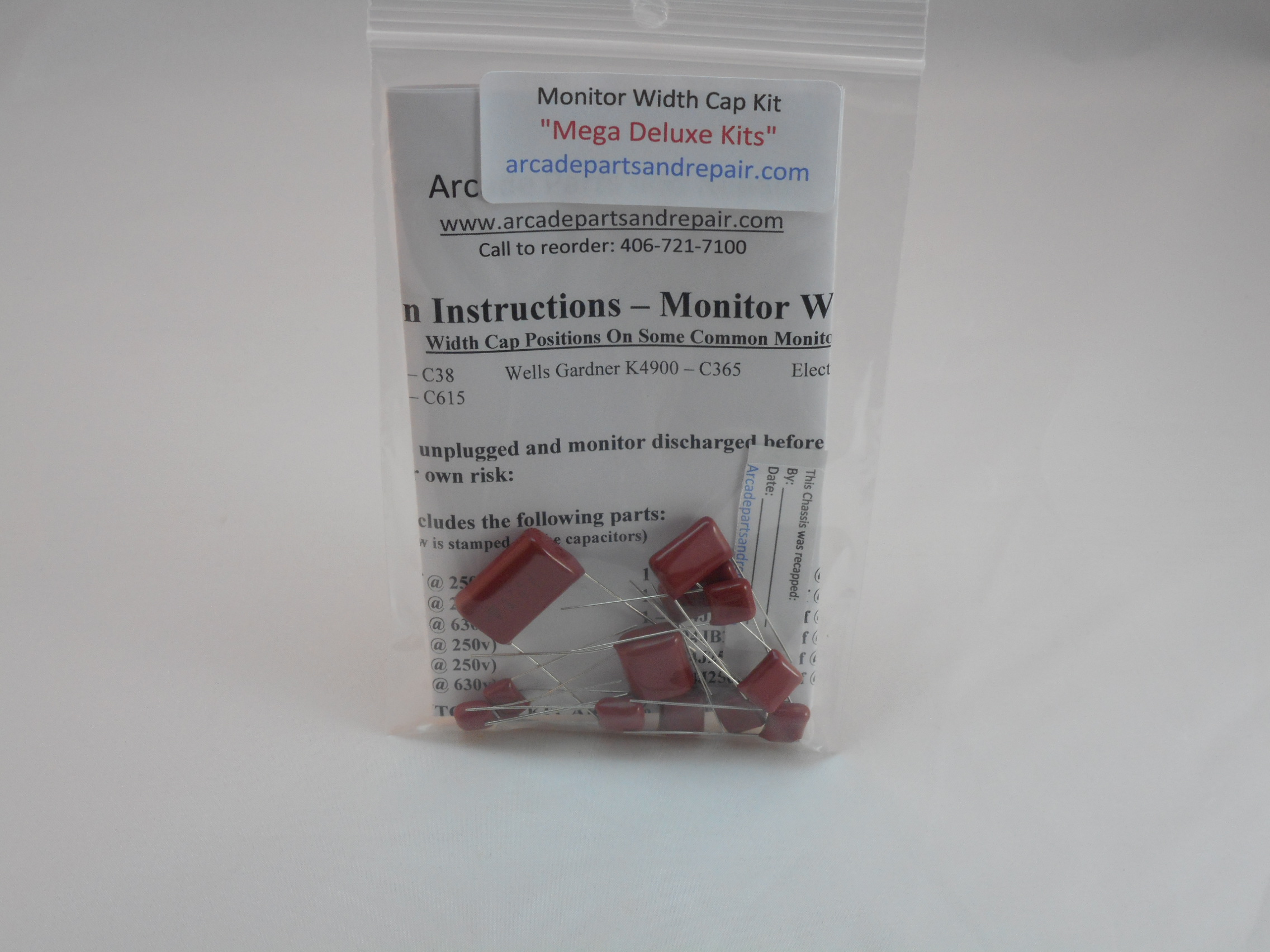 Monitor Width Cap Kit