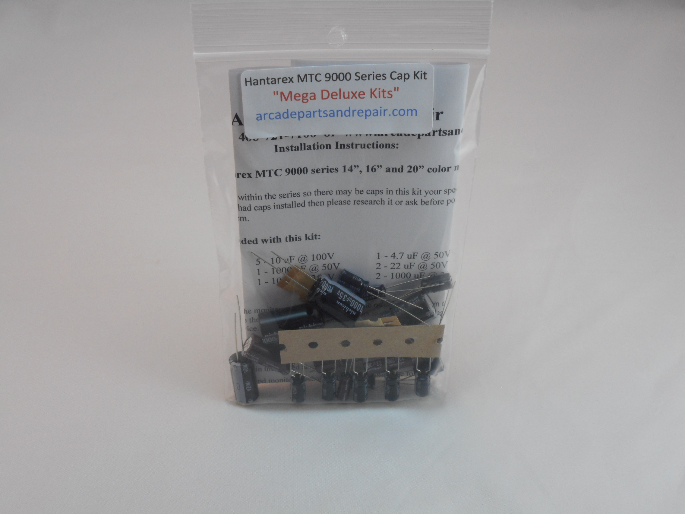 Hantarex MTC 9000 Series Monitor Cap Kit 105C Nichicon