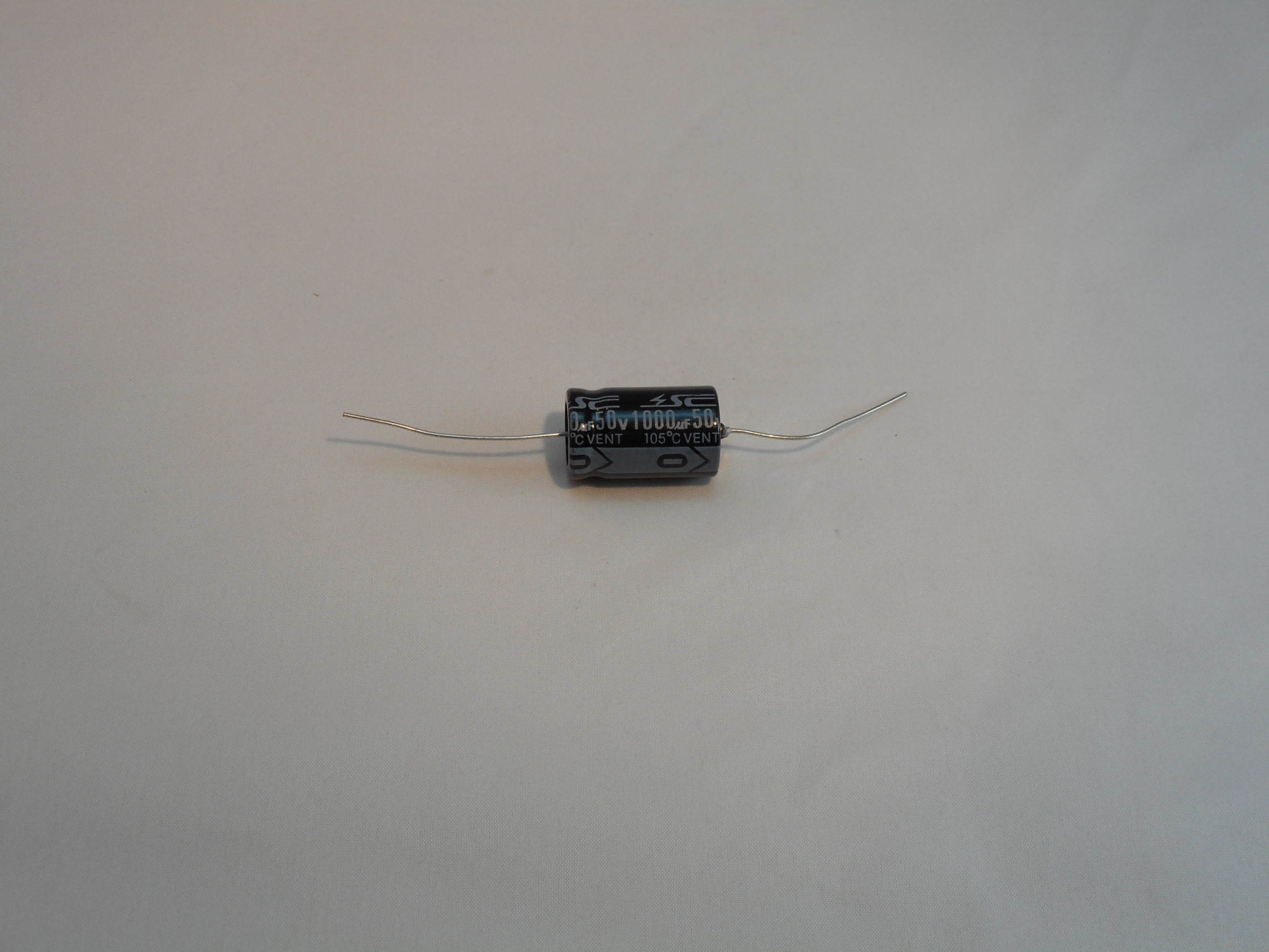 1000uF 50V Axial Capacitor 105C