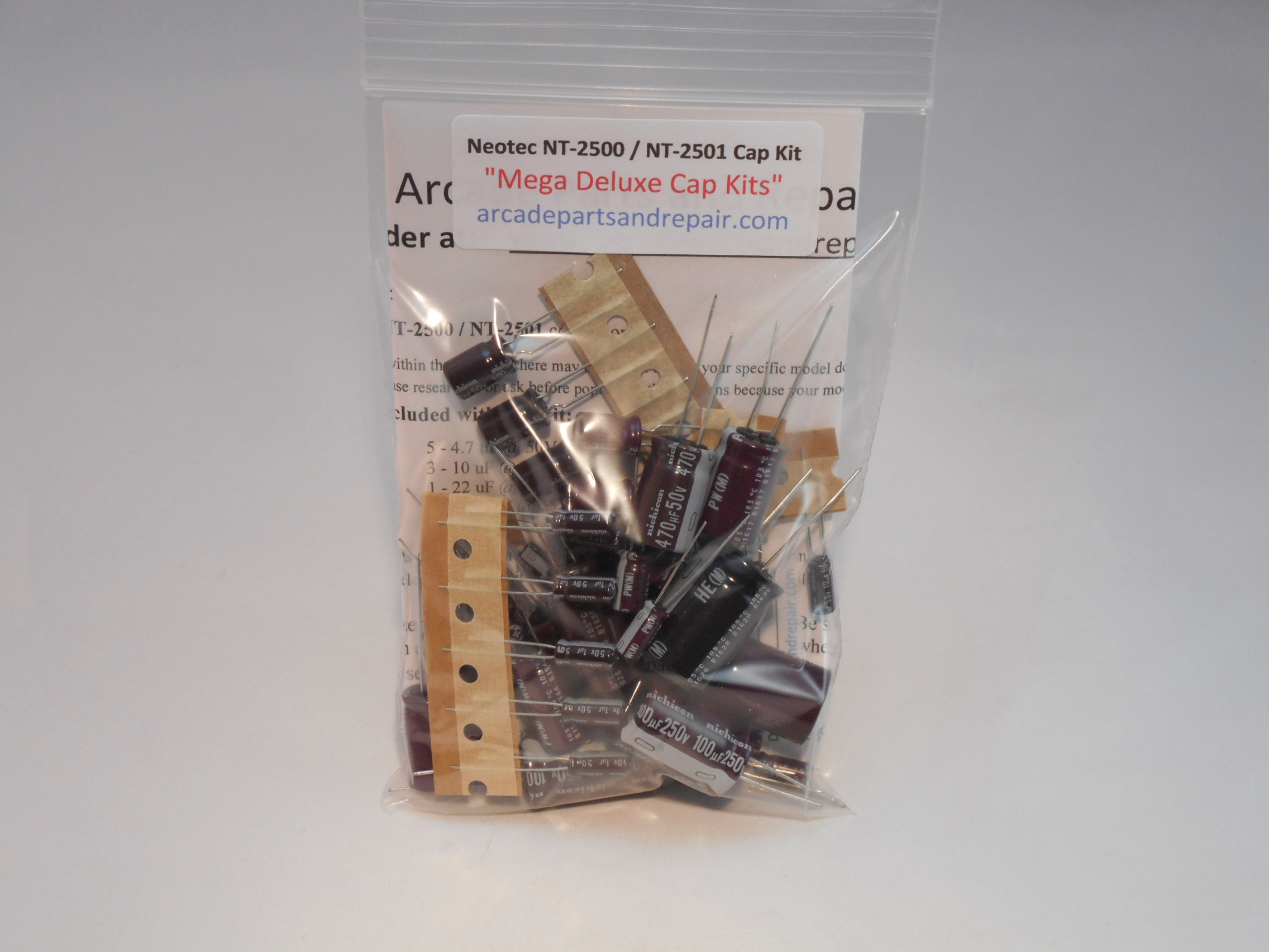 Neotec NT-2500 / NT-2501 Monitor Cap Kit 105C Nichicon