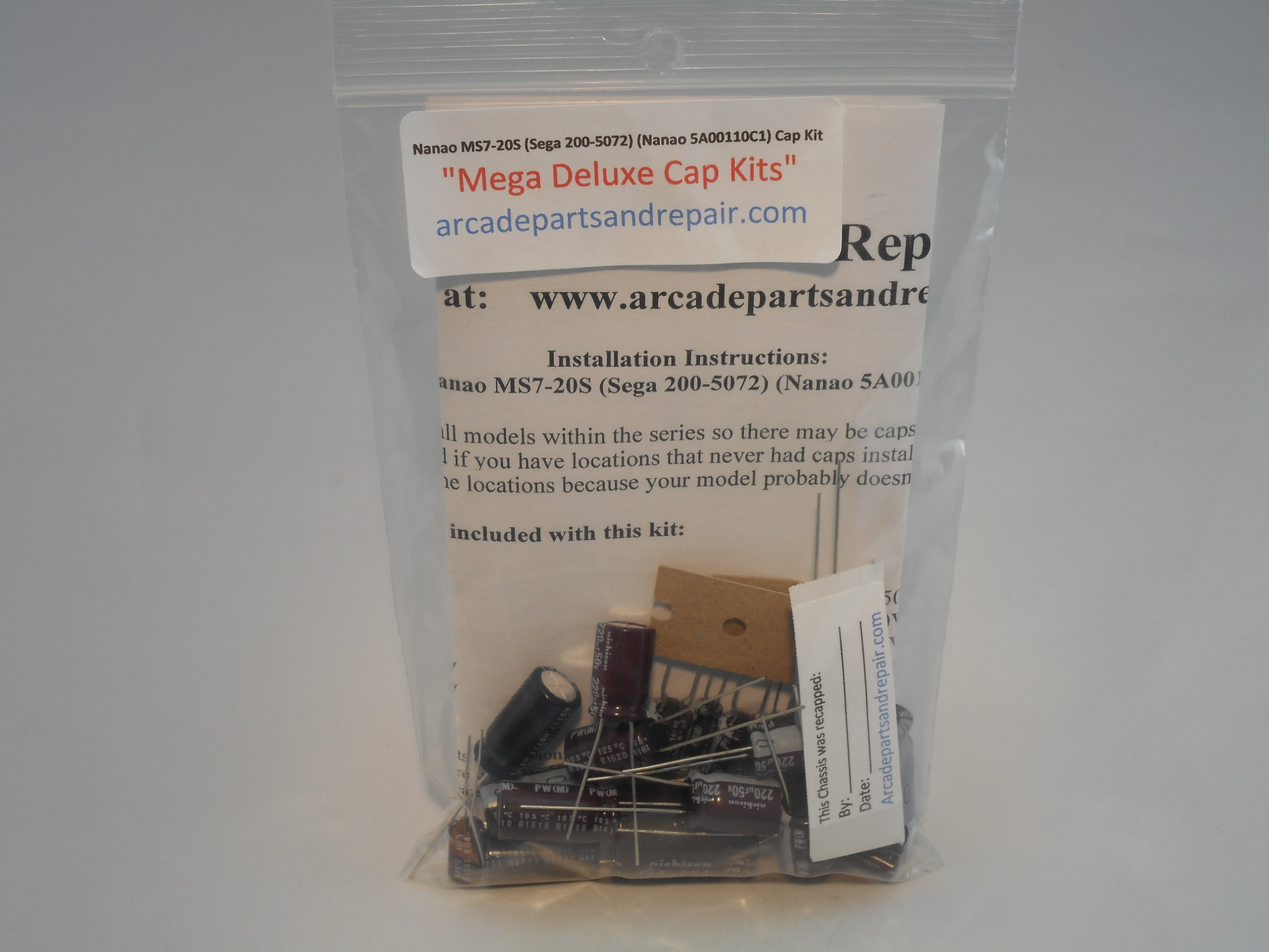 Nanao MS7-20S Monitor Cap Kit 105C Nichicon