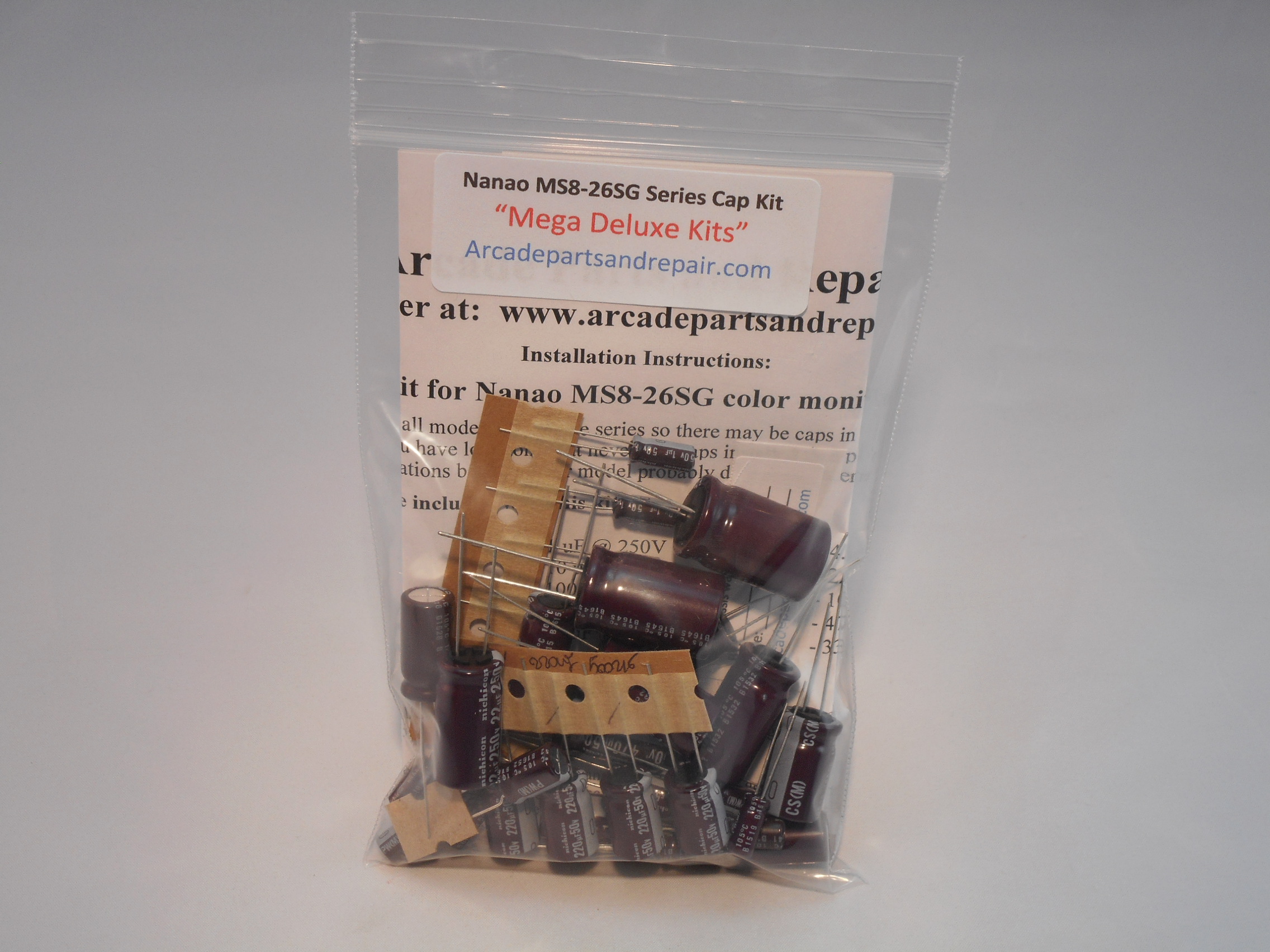 Nanao MS8-26SG Monitor Cap Kit 105C Nichicon