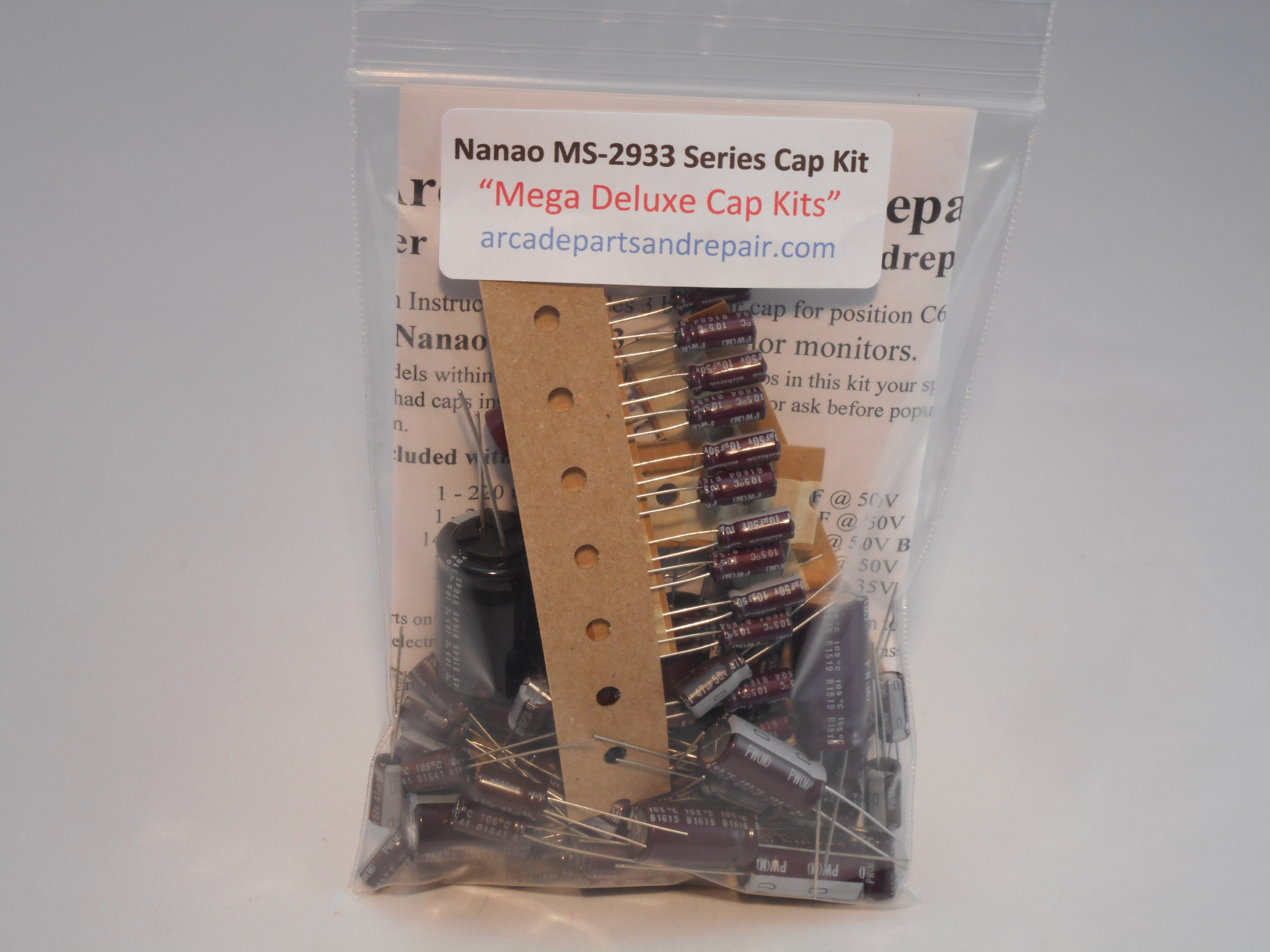 Nanao MS-2933 Series Monitor Cap Kit 105C Nichicon