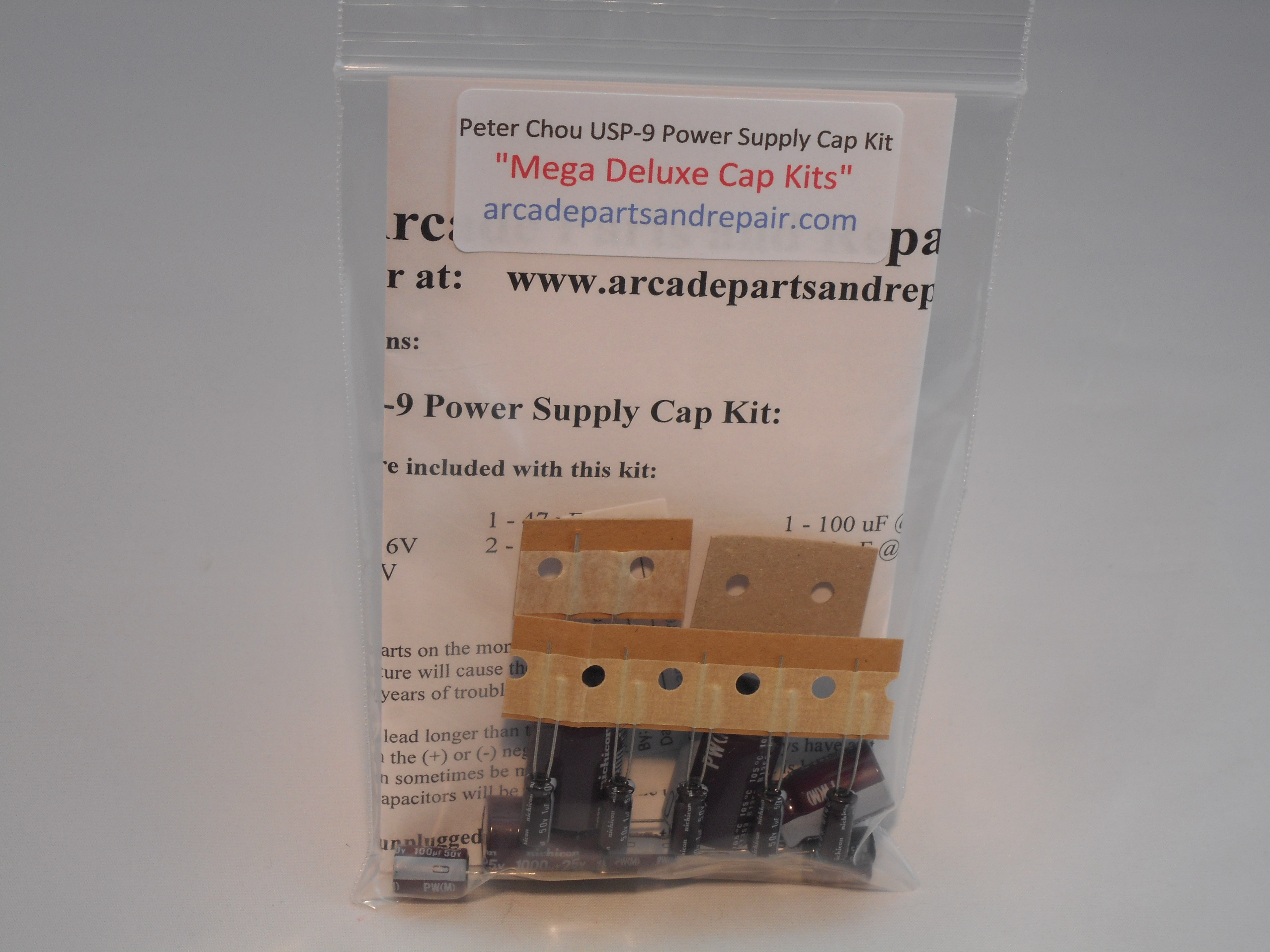 Peter Chou USP-9 Power Supply Cap Kit 105C Nichicon