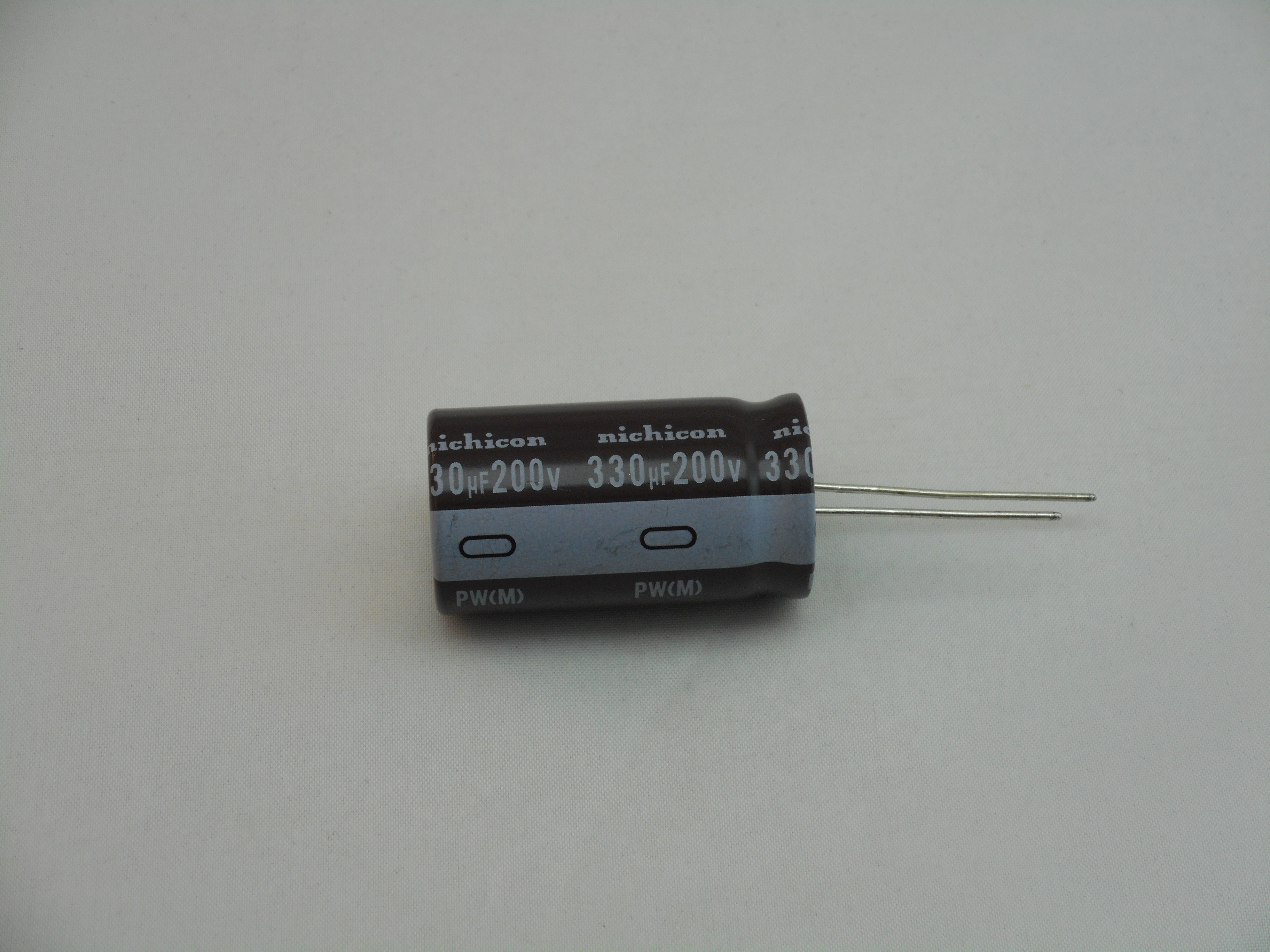330uF 200V Nichicon 105c B+ Radial Filter Capacitor