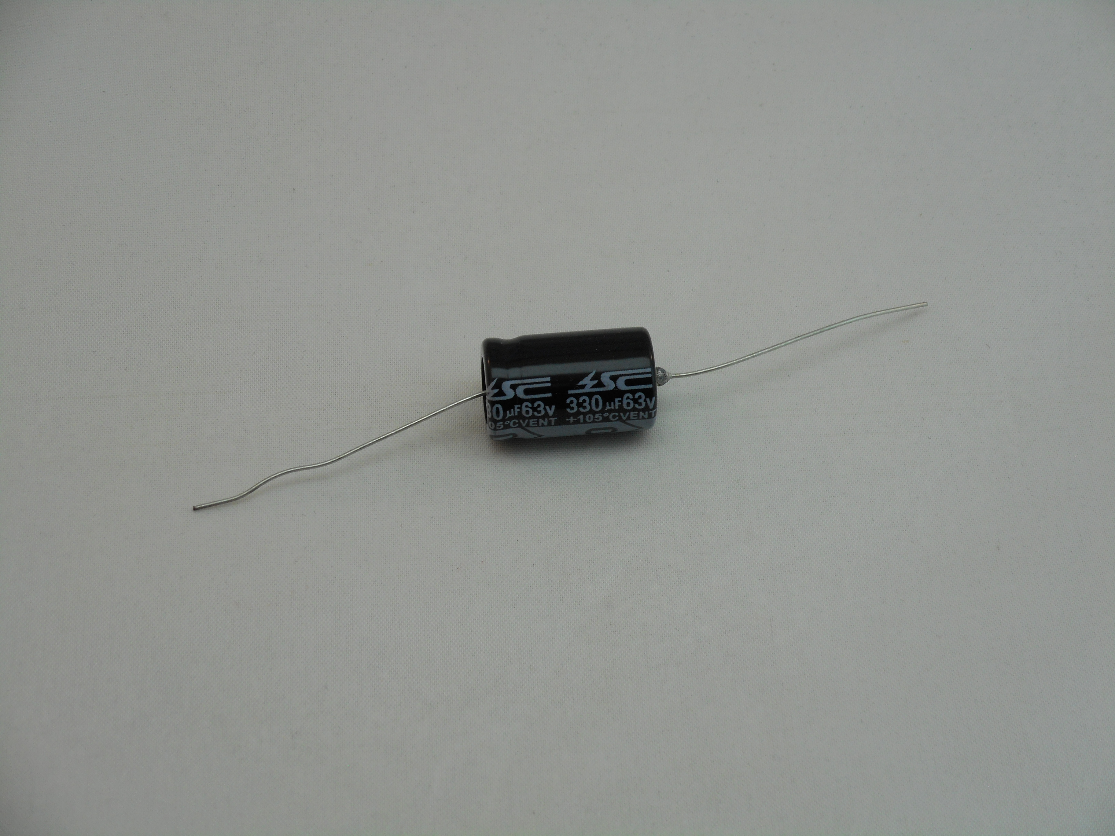 330uF 63V Axial Capacitor 105C