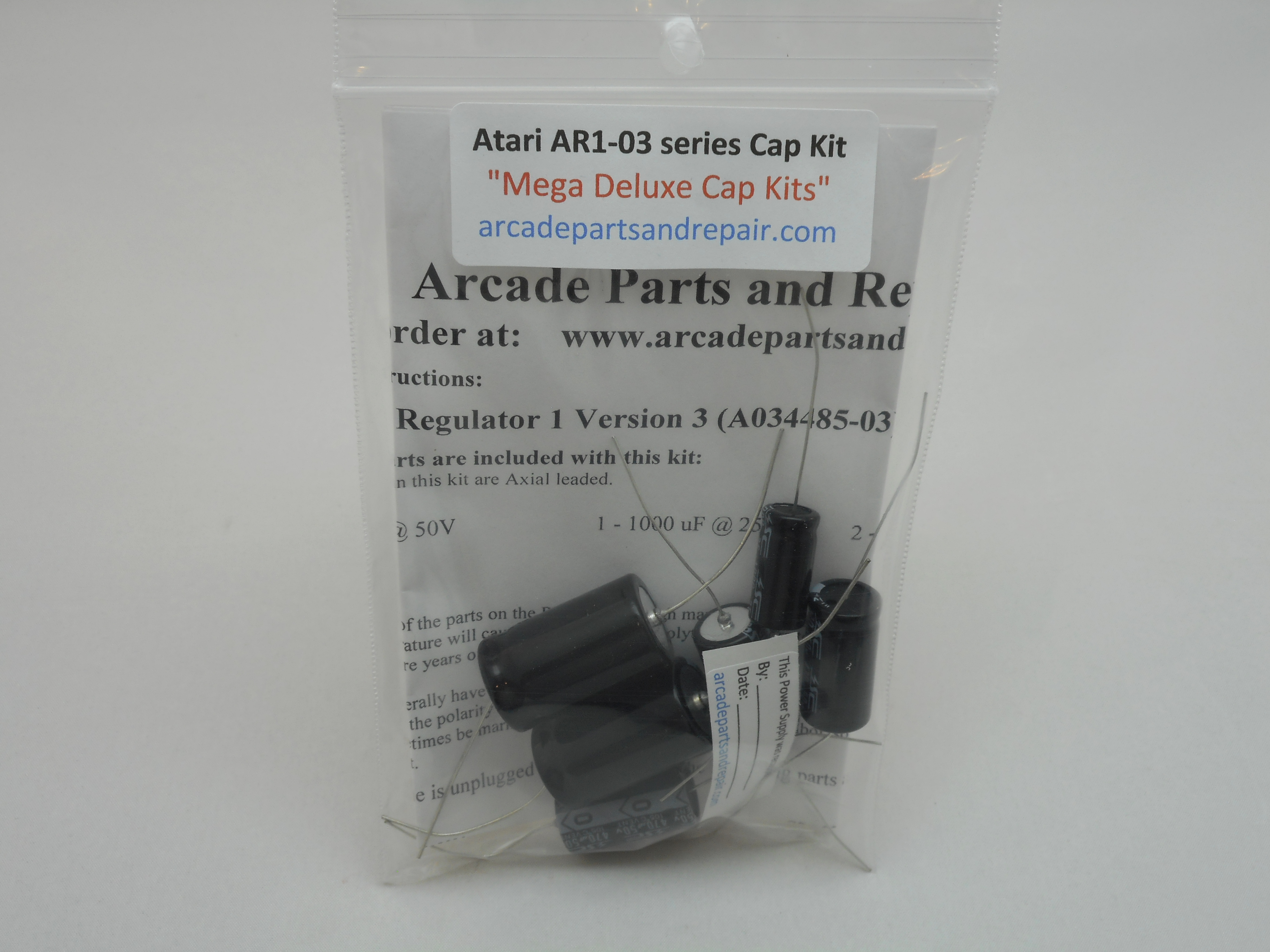 Atari Audio Regulator 1 A034485-03 105c Axial Cap Kit
