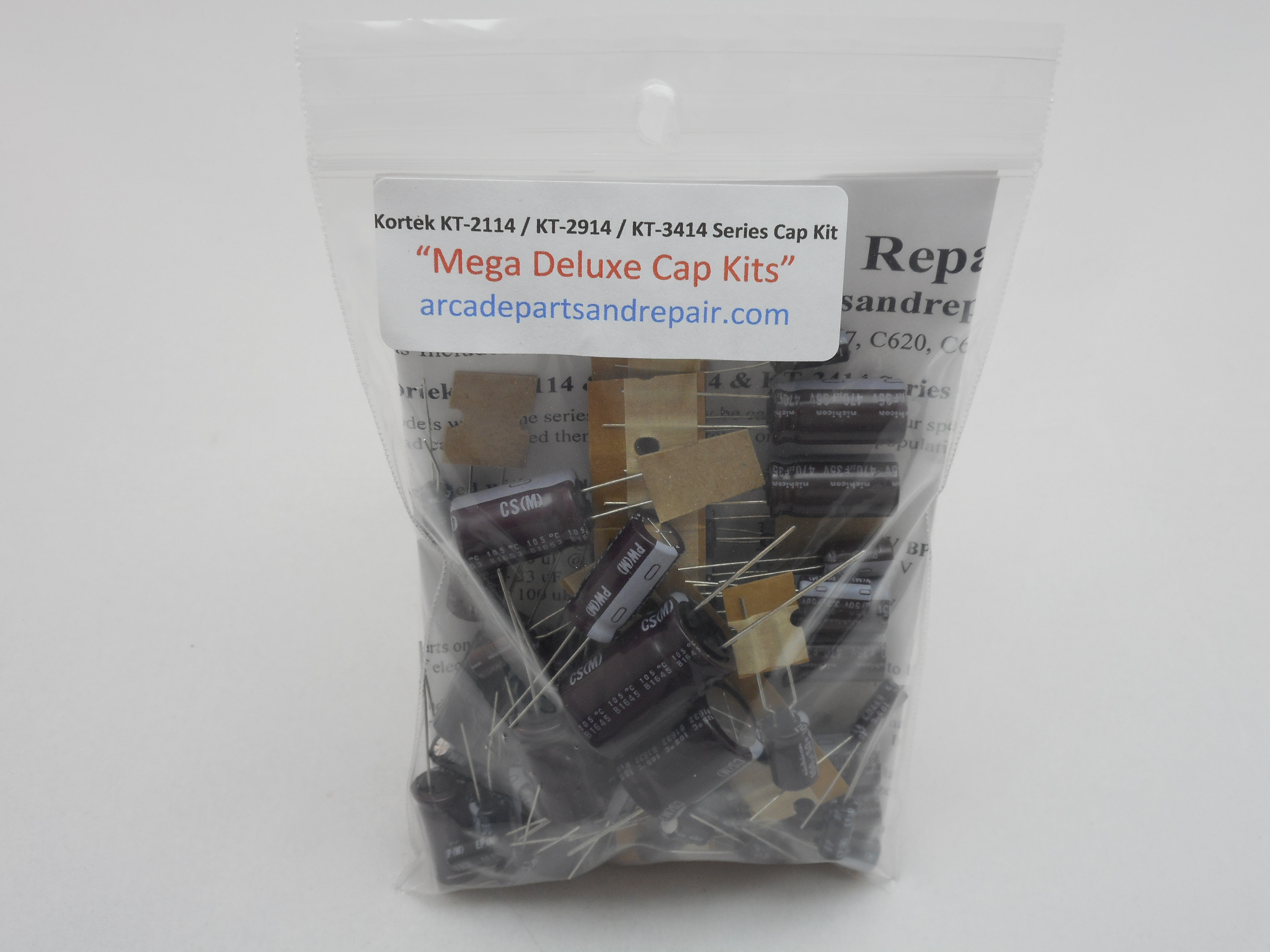 Kortek KT-2914 / KT-2114 / KT-3414 Series Monitor Cap Kit 105C Nichicon