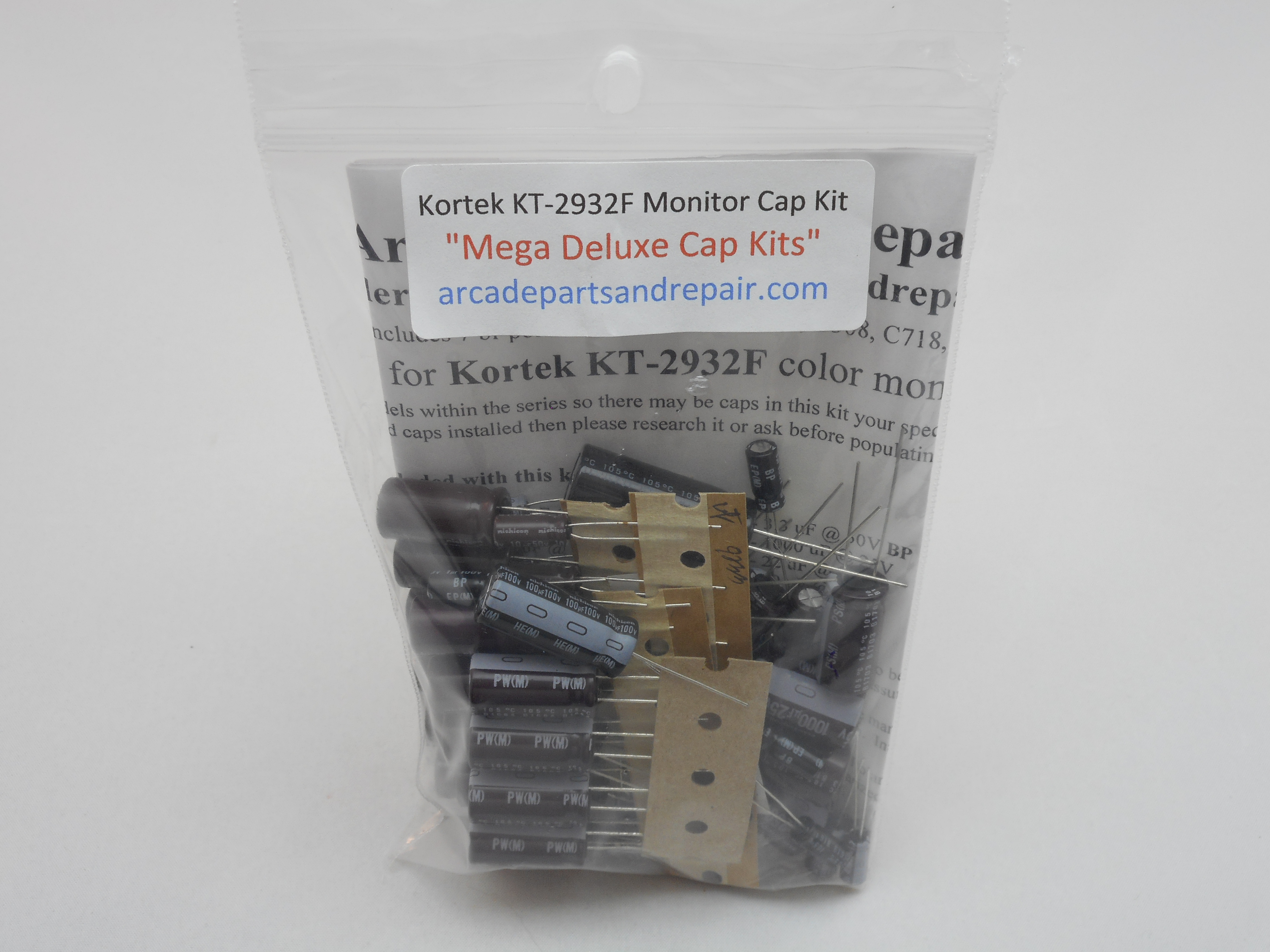 Kortek KT-2932F Series Monitor Cap Kit 105C Nichicon
