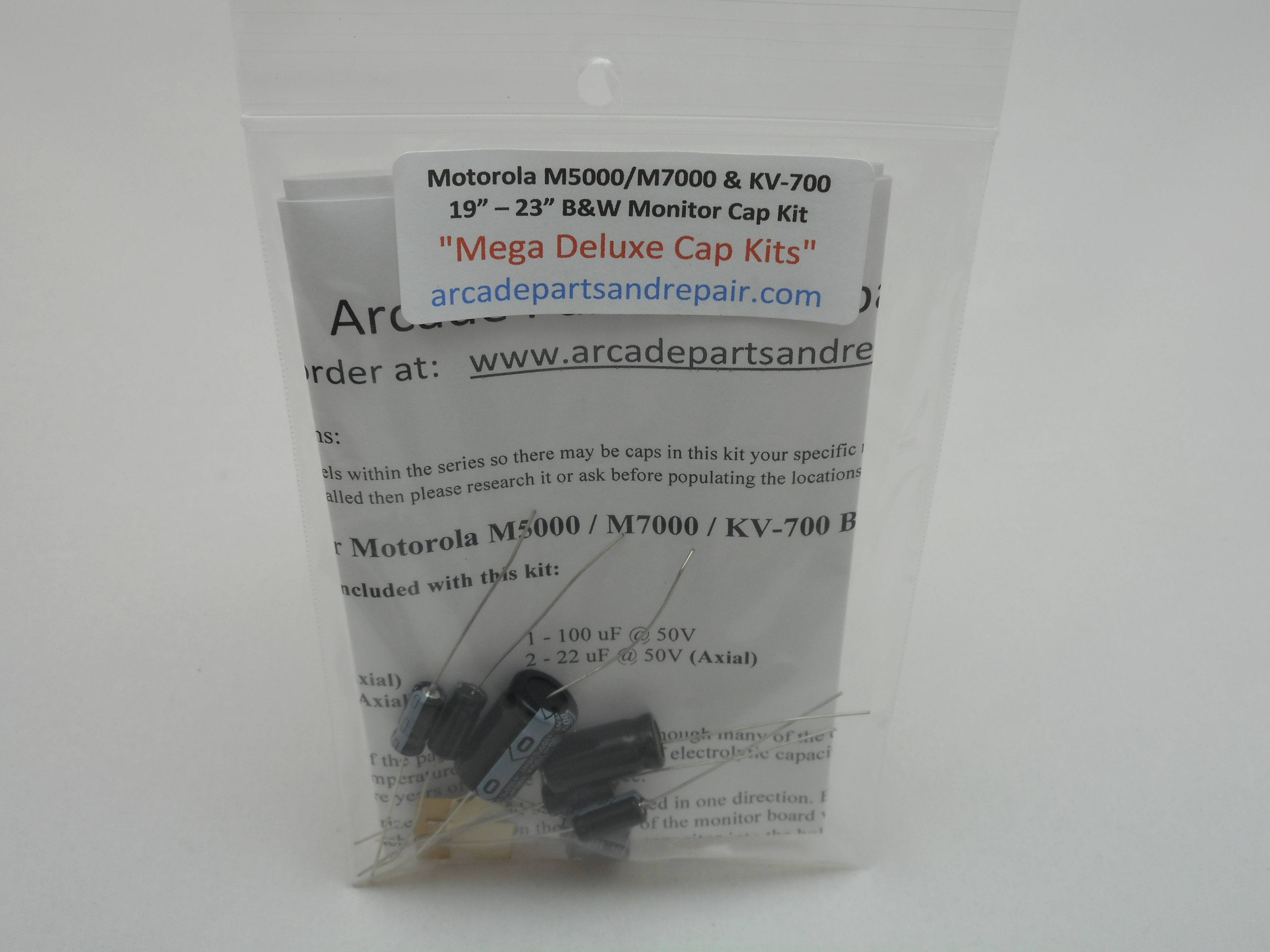 Motorola M5000 / M7000 / KV-700 19" - 23" Monitor Cap Kit 105C