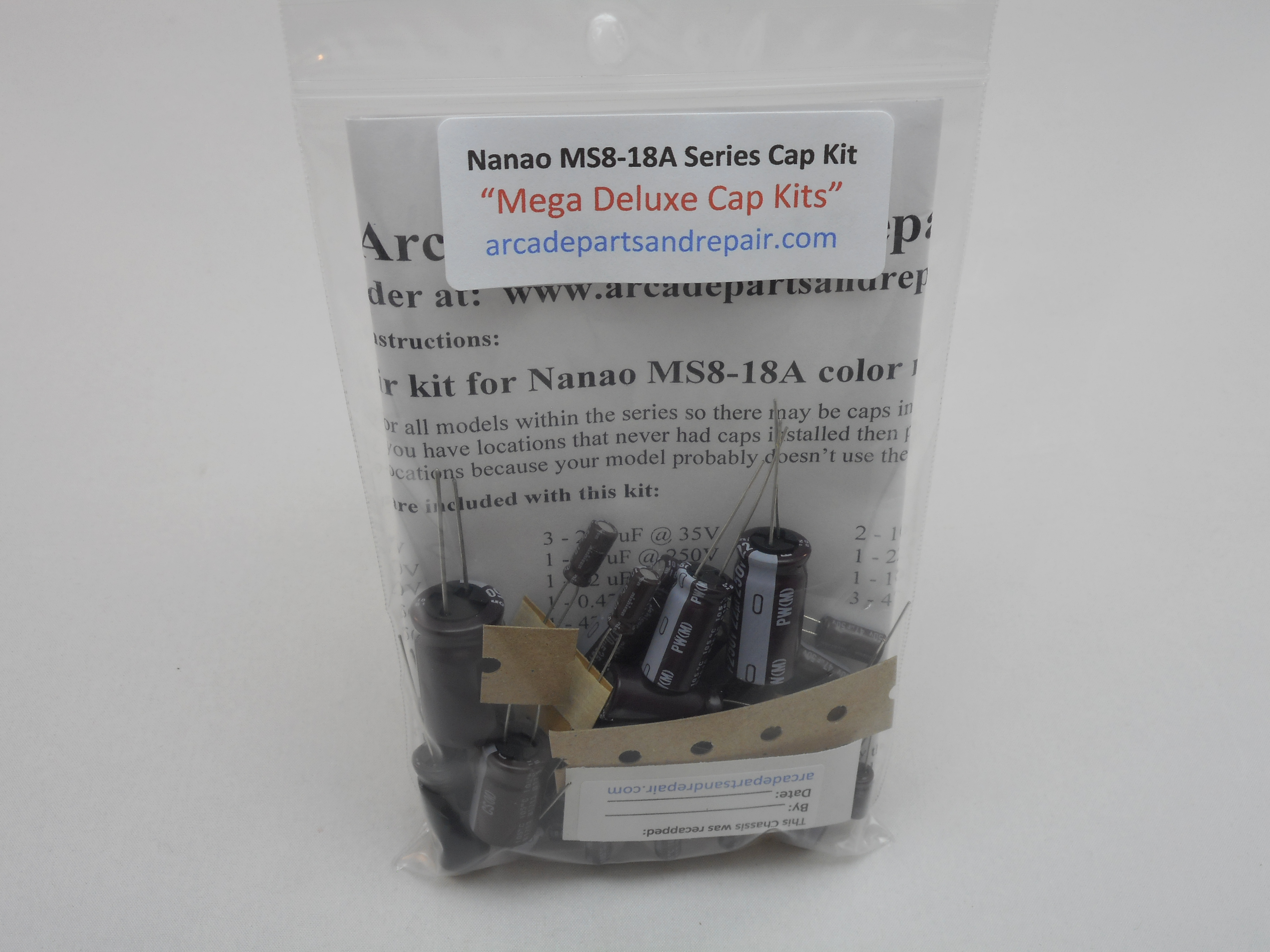 Nanao MS8-18A Monitor Cap Kit 105C Nichicon