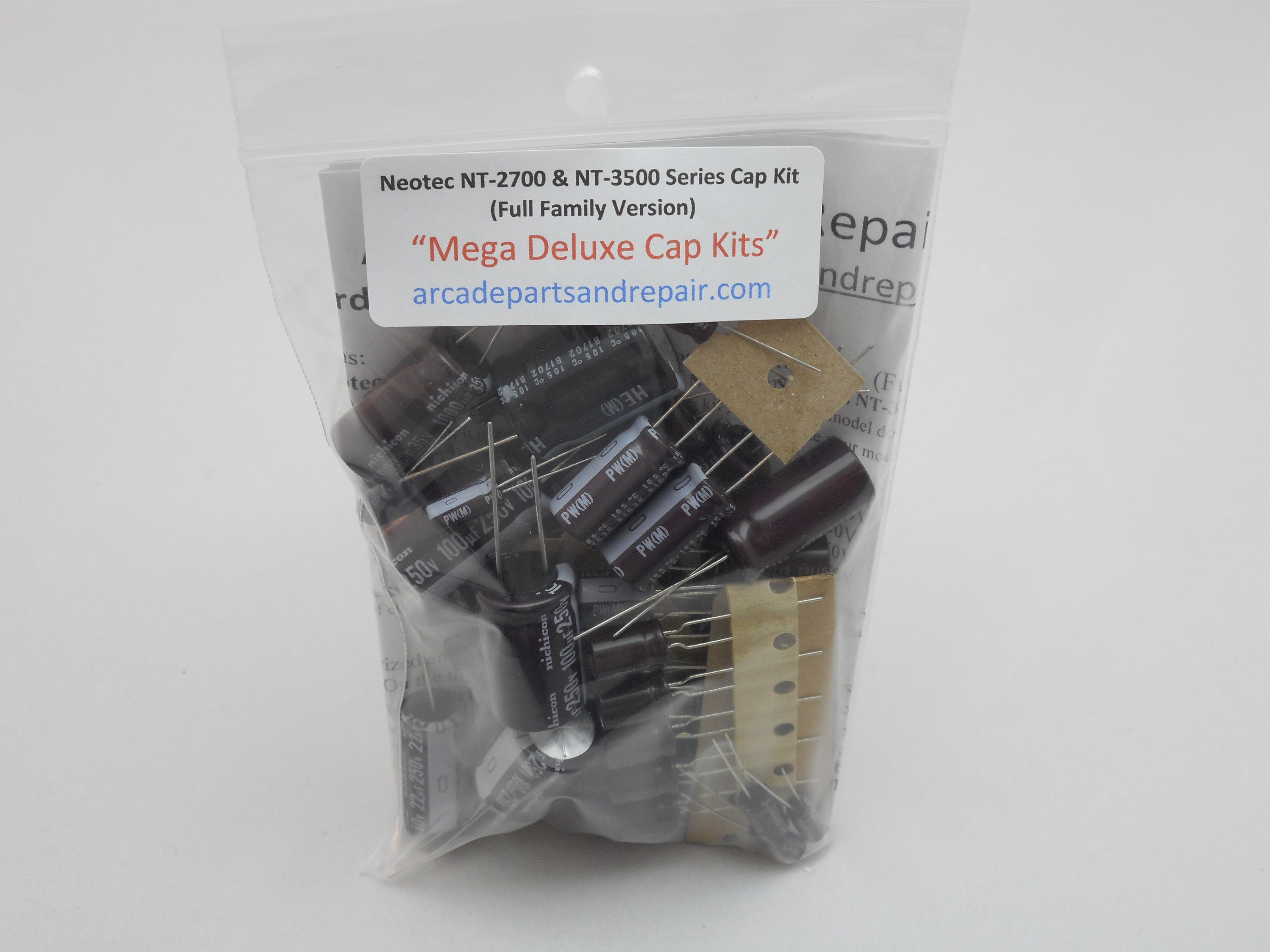 Neotec NT-2700 / NT-3500 Series Full Family Monitor Cap Kit 105C Nichicon