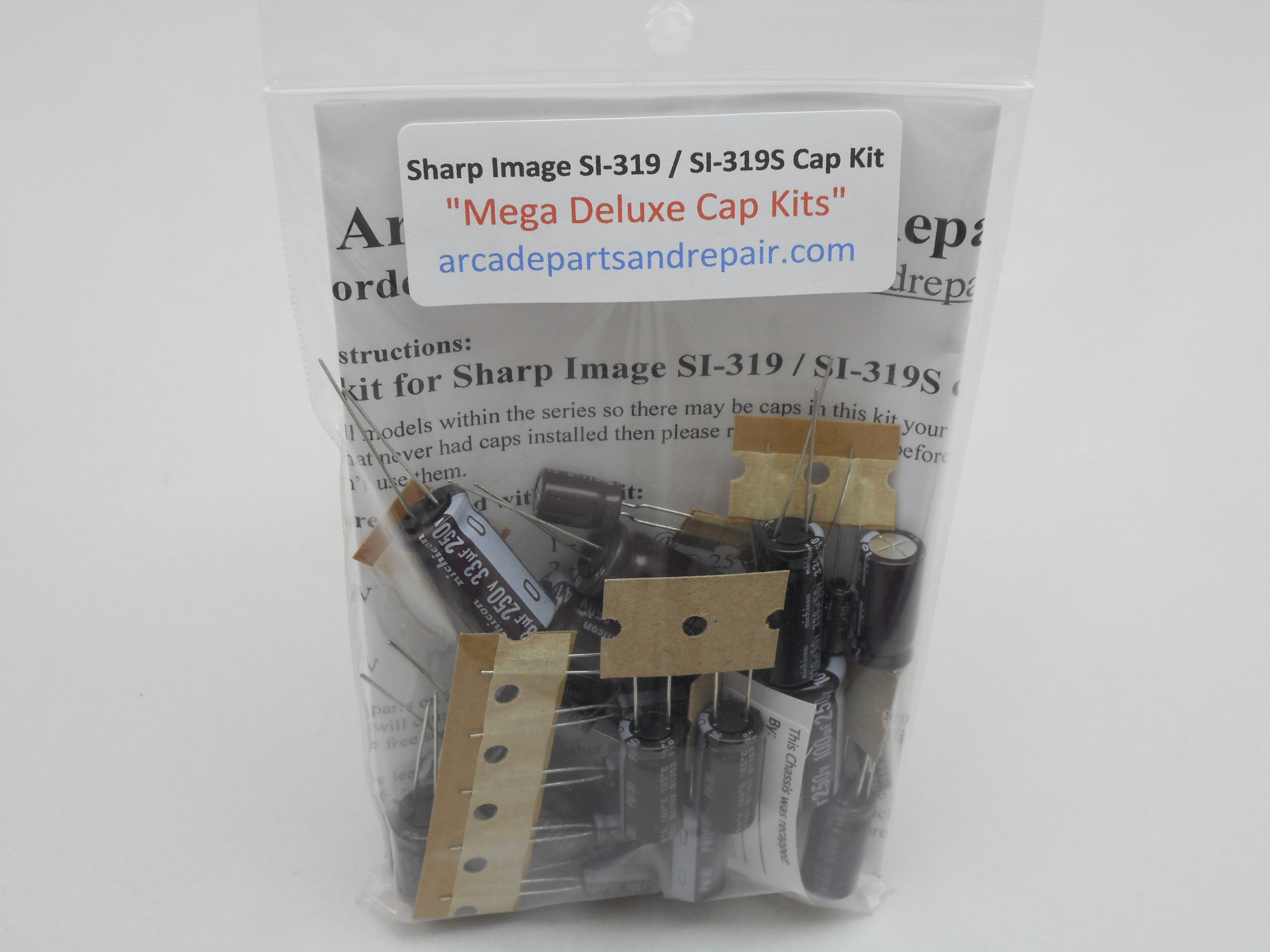 Sharp Image SI-319 Monitor Cap Kit 105C Nichicon