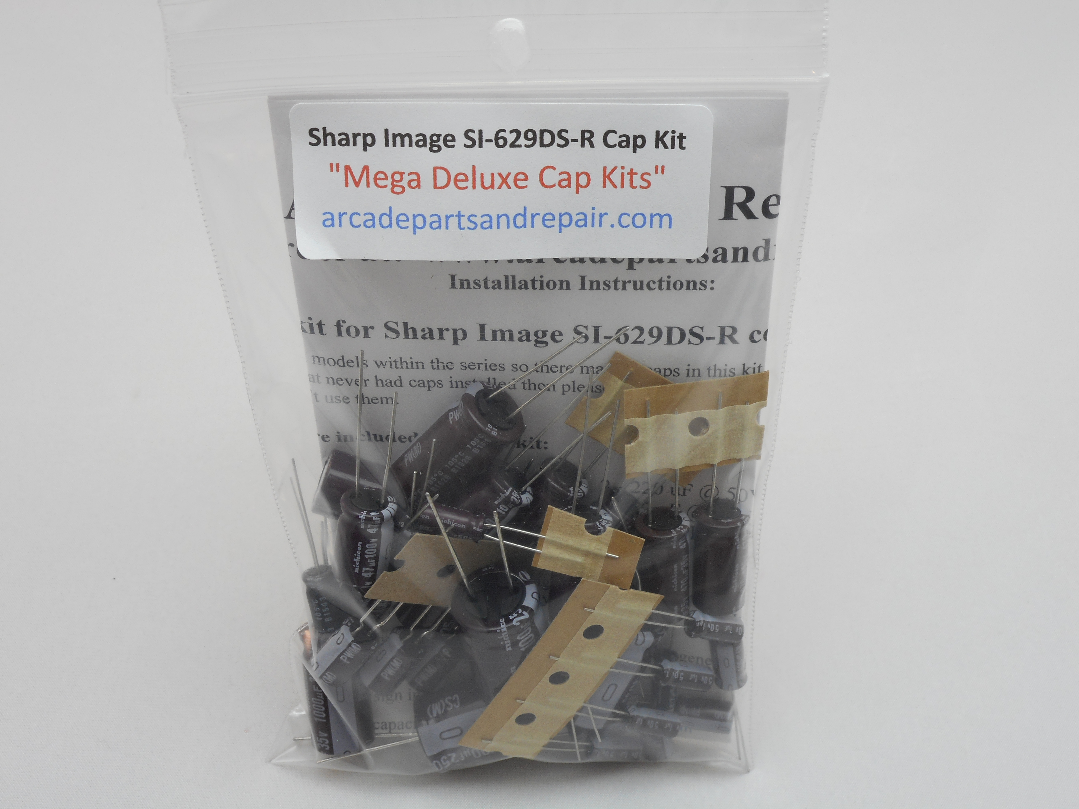 Sharp Image SI-629DS-R Monitor Cap Kit 105C Nichicon