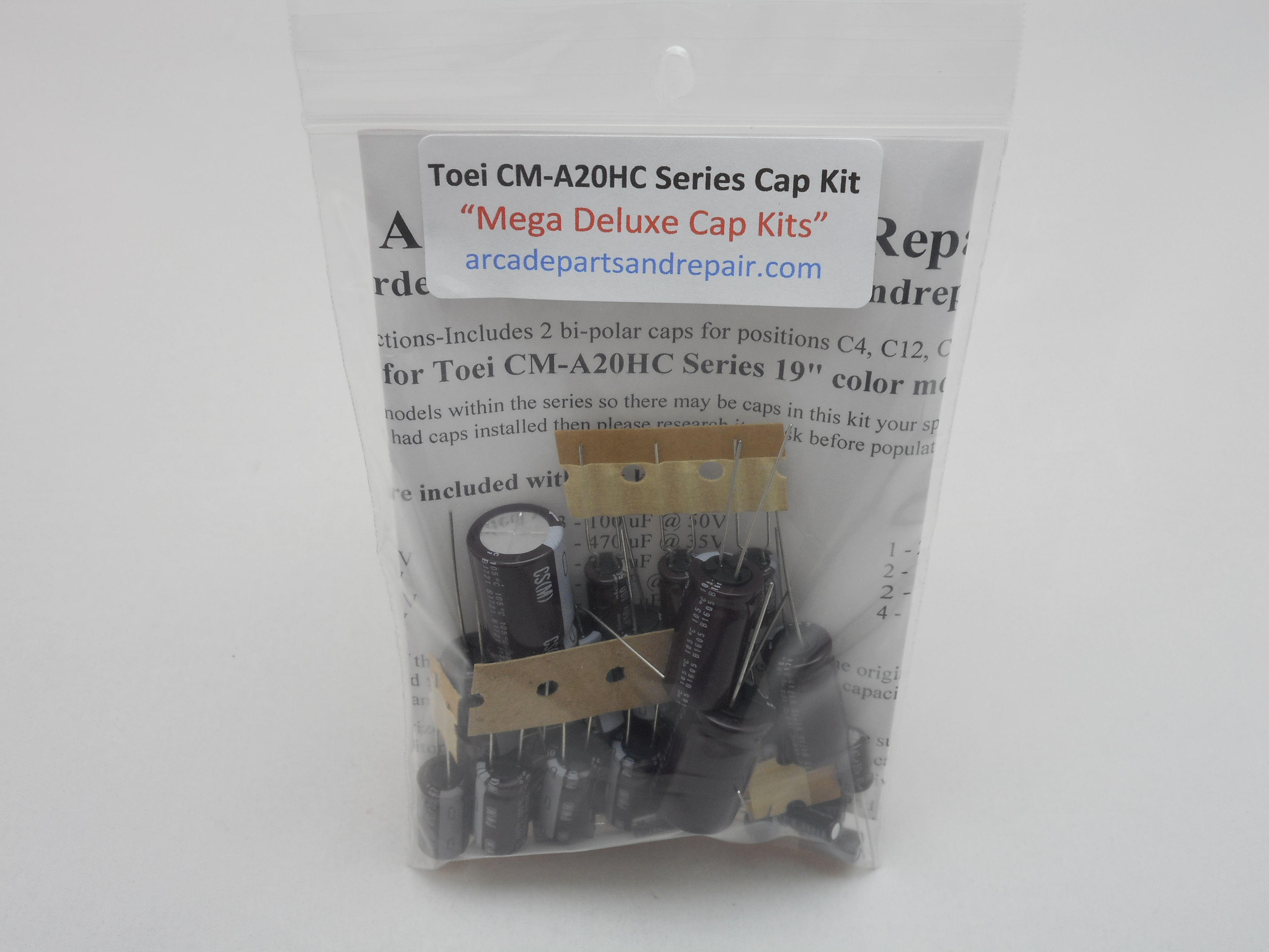 Toei CM-A20HC Monitor Cap Kit 105C Nichicon