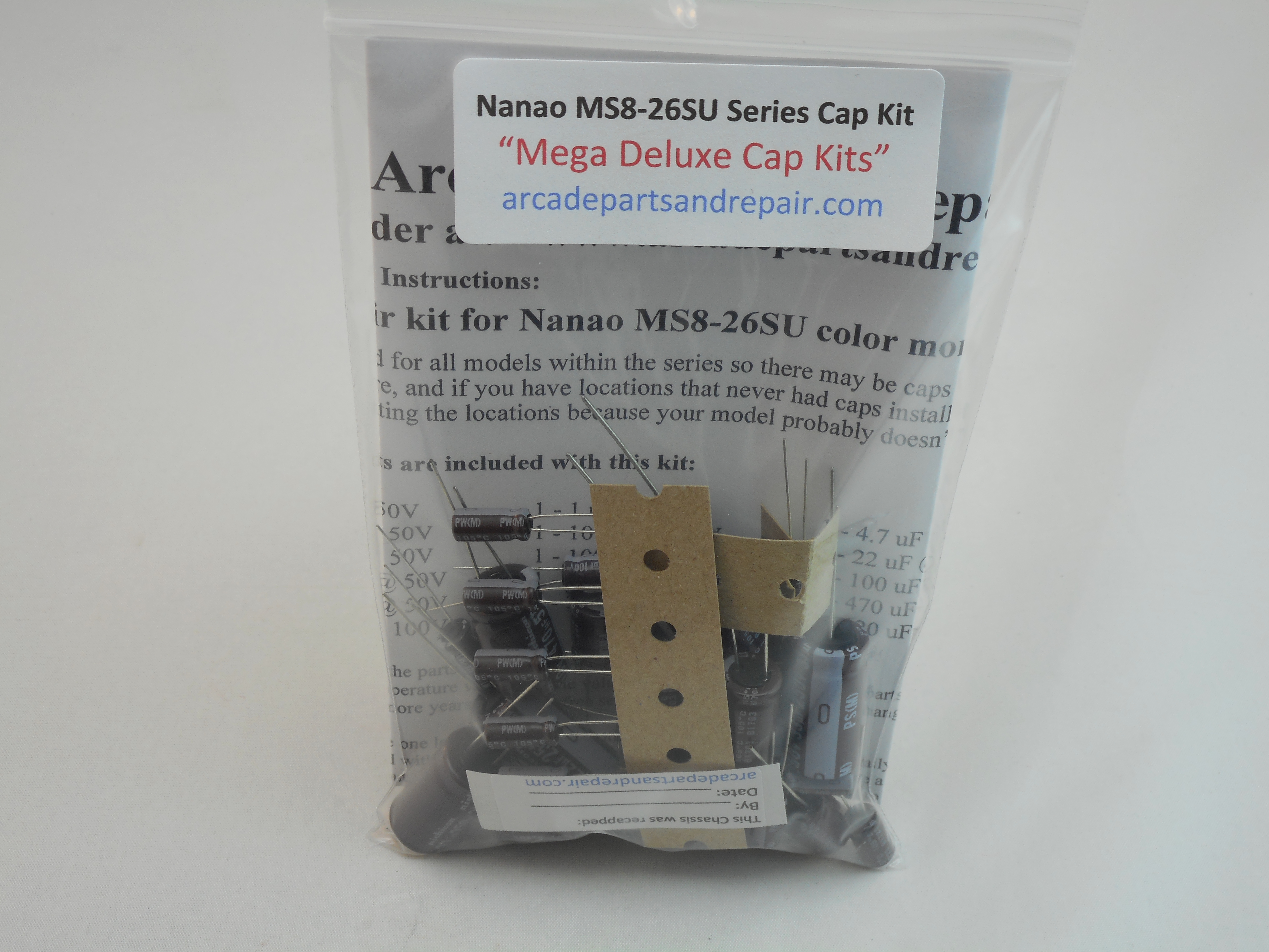 Nanao MS8-26SU Monitor Cap Kit 105C Nichicon