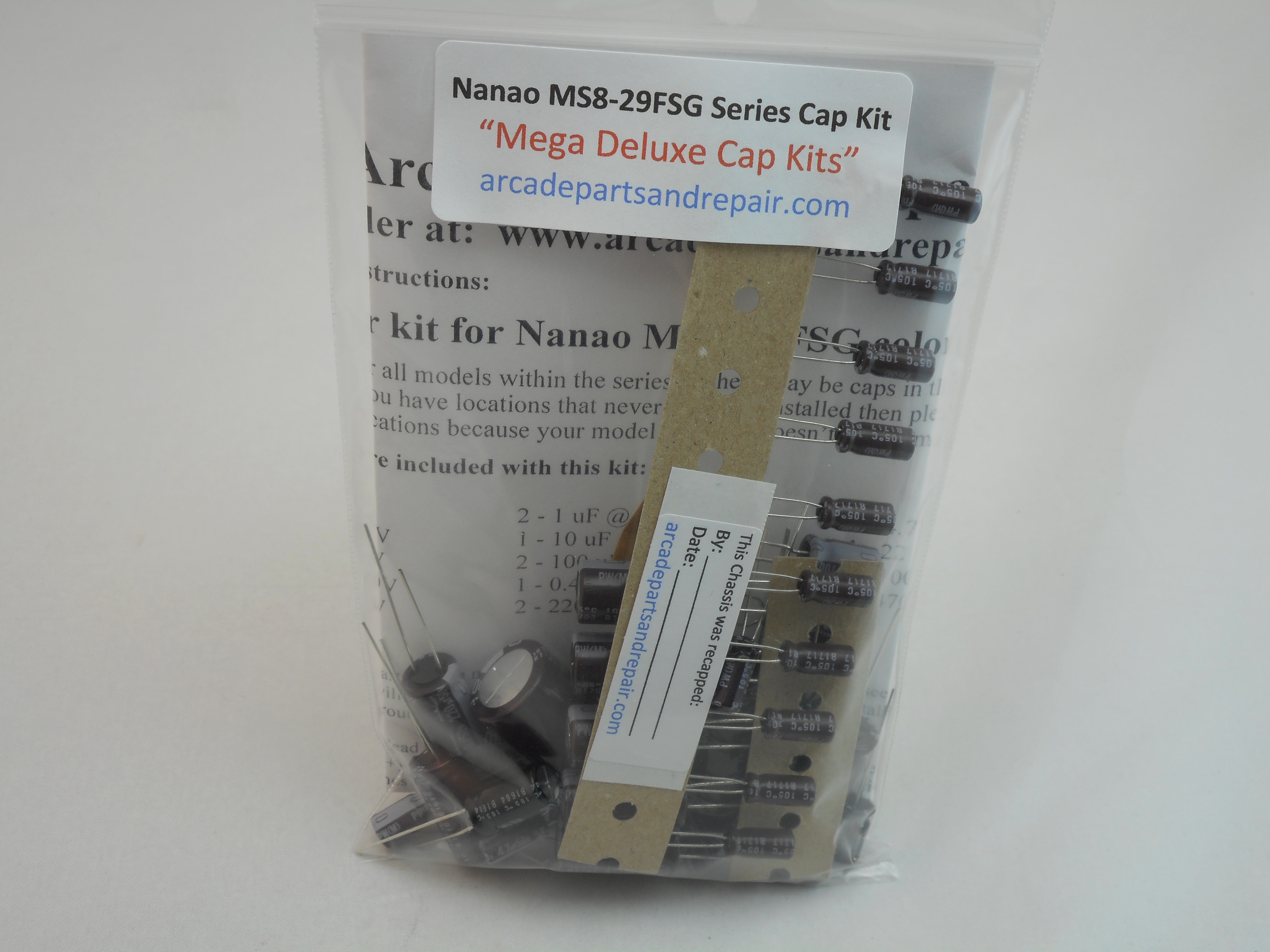 Nanao MS8-29FSG Monitor Cap Kit 105C Nichicon