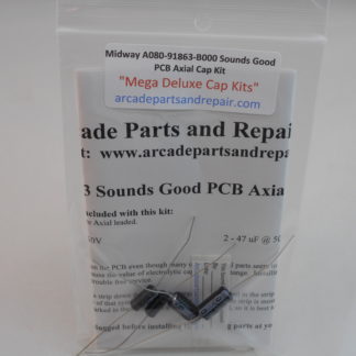Midway 91863 Sounds Good PCB 105C Axial Cap Kit