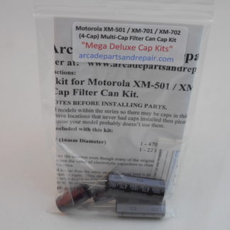 Motorola XM-501 / XM-701 / XM-702 C43 (4-Cap) Filter Cap Can Kit 105C Nichicon