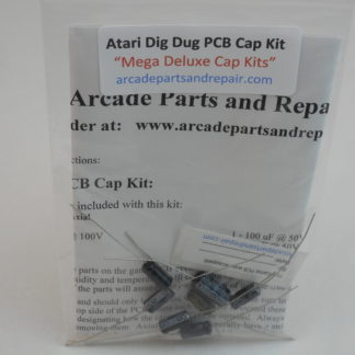 Atari Dig Dug Game PCB 105C Axial Cap Kit