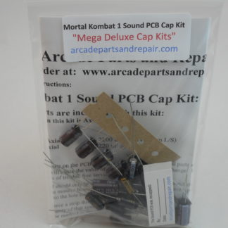 Midway Mortal Kombat 1 Sound PCB 105C Cap Kit