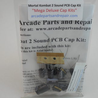 Midway Mortal Kombat 2 Sound PCB 105C Cap Kit