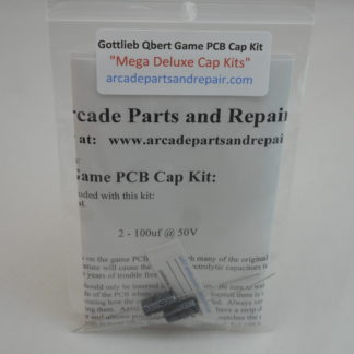 Gottlieb Qbert Game PCB 105C Axial Cap Kit