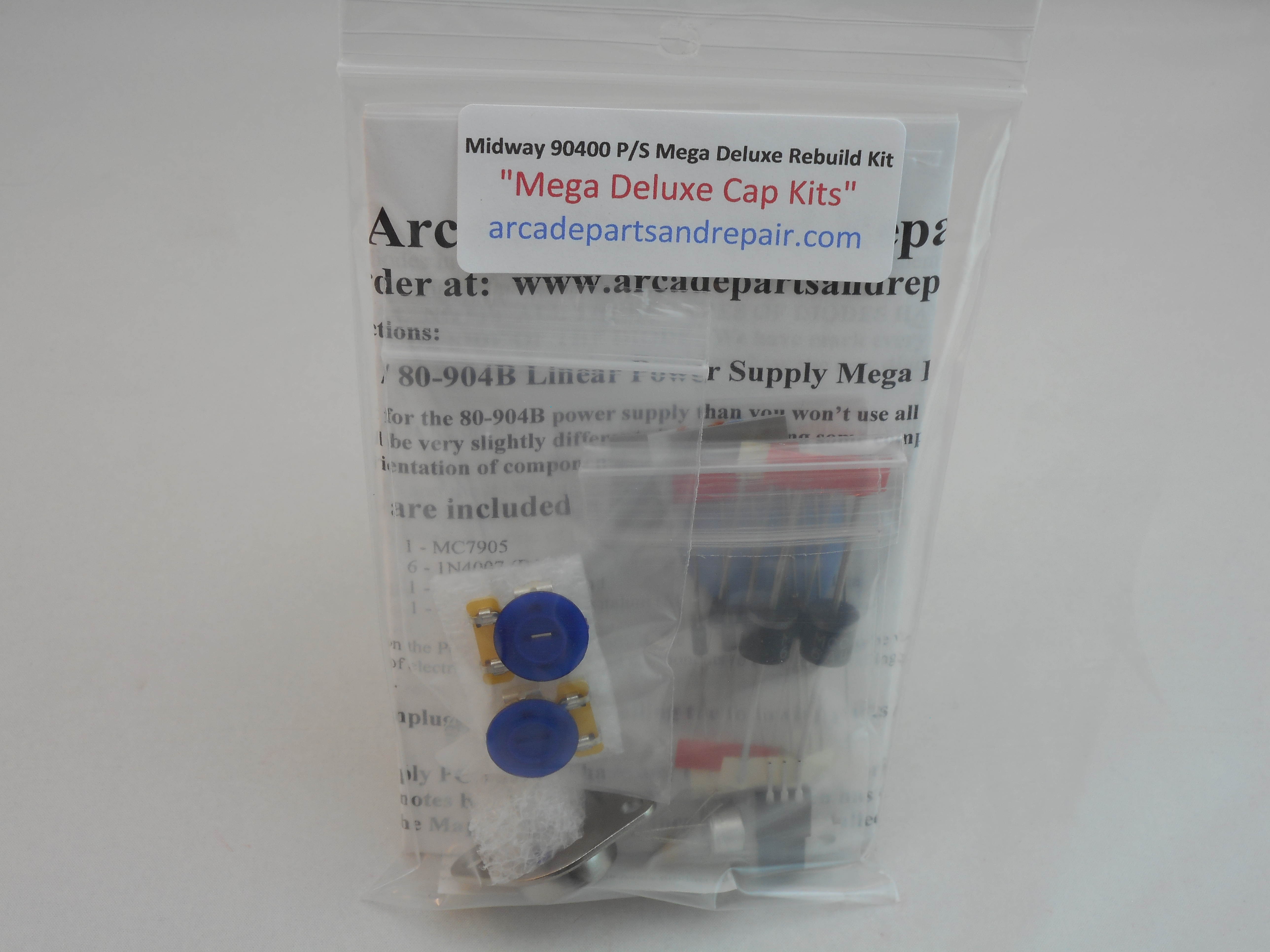 Midway 90400 Power Supply Mega Deluxe Rebuild Kit