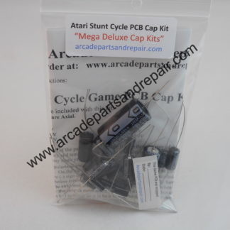 Atari Stunt Cycle PCB Complete 105C Axial Cap Kit