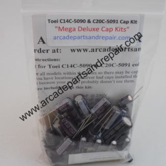 Toei C14C-5090 & C20C-5091 Monitor Cap Kit 105C Nichicon