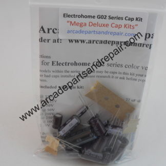 Electrohome G02 Monitor Cap Kit 105C Nichicon