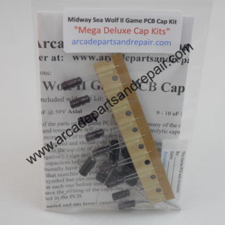 Midway Sea Wolf II Game PCB 105C Cap Kit