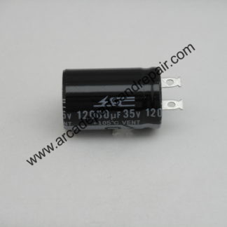 12,000uF 35V 105c Filter Snap In Capacitor W/Solder Eyelets