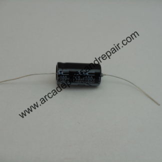 150uF 100V Axial Capacitor 105C