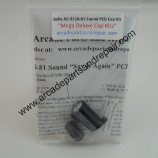 Bally AS-2518-81 Sound PCB 105C Axial Cap Kit