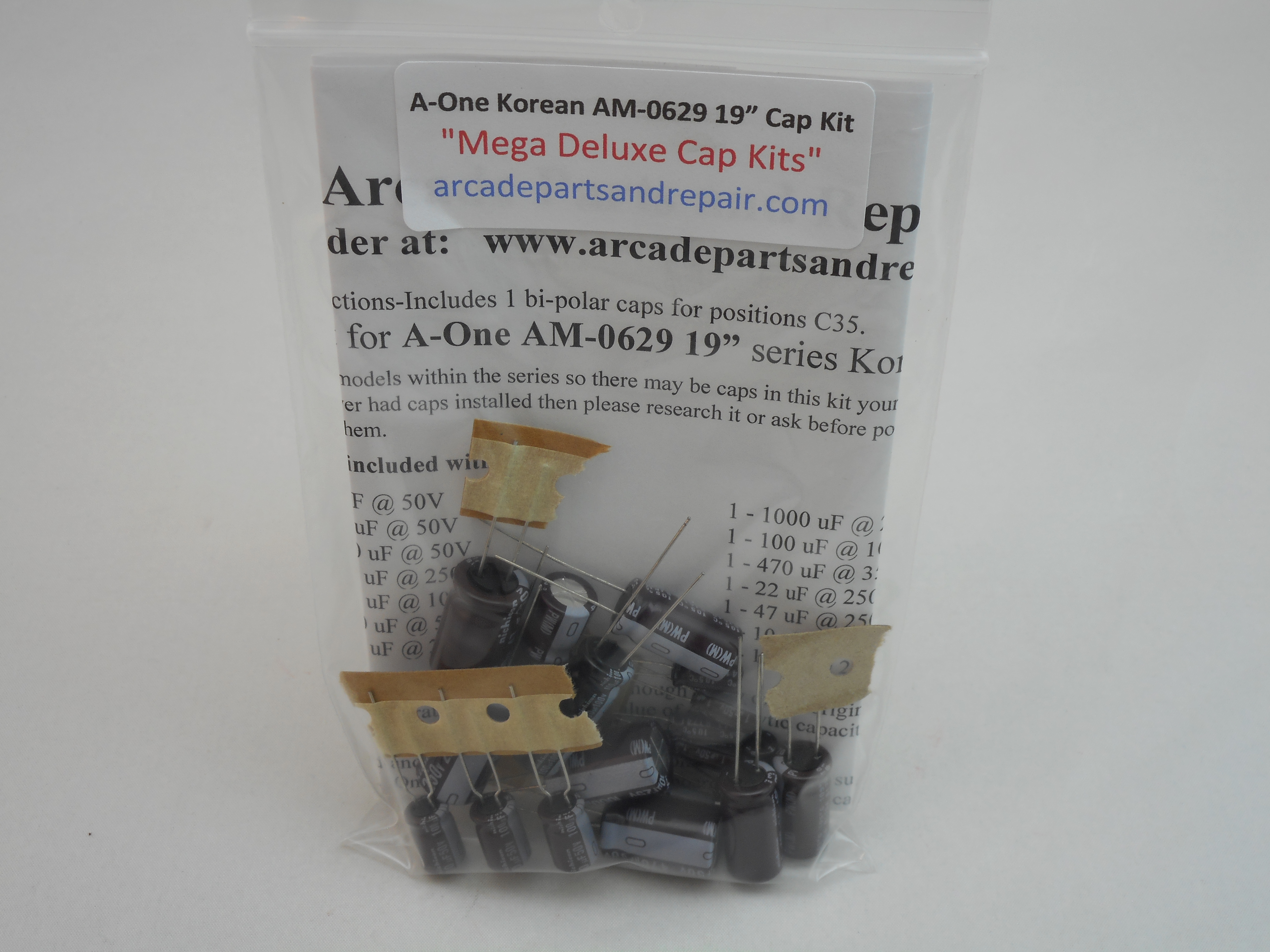 A-One AM-0629 Monitor Cap Kit 105C Nichicon