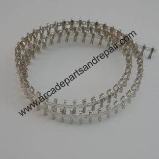 Molex .156 Trifurcon Pins Female 22-26 AWG (Cut Strip 100 pack) (CA1004) (USE CA1008 IF OUT OF STOCK)