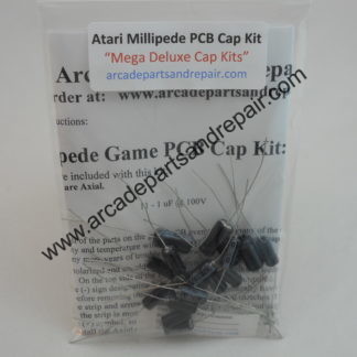 Atari Millipede Game PCB 105C Axial Cap Kit