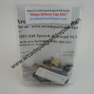 Williams D-11297 Sound / Speech PCB 105C Cap Kit