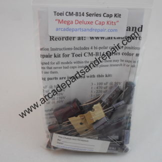 Toei CM-B14 Monitor Cap Kit 105C Nichicon