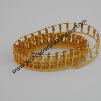 AMP Leaf Pins 30Au Gold 22-26 AWG (100 pack) (AD1007)