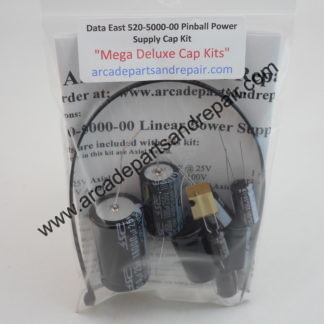 Data East 520-5000-00 Power Supply 105C Cap Kit