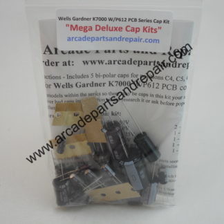 Wells Gardner K7000 W/P612 PCB Cap Kit 105C Nichicon