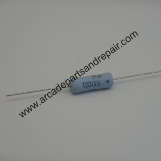 120 Ohm 5 Watt Metal Oxide Film Flameproof Resistor (R1090)