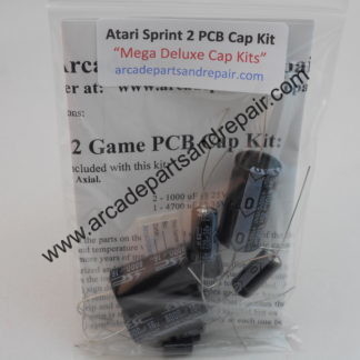 Atari Sprint 1 & 2 PCB Complete 105C Axial Cap Kit
