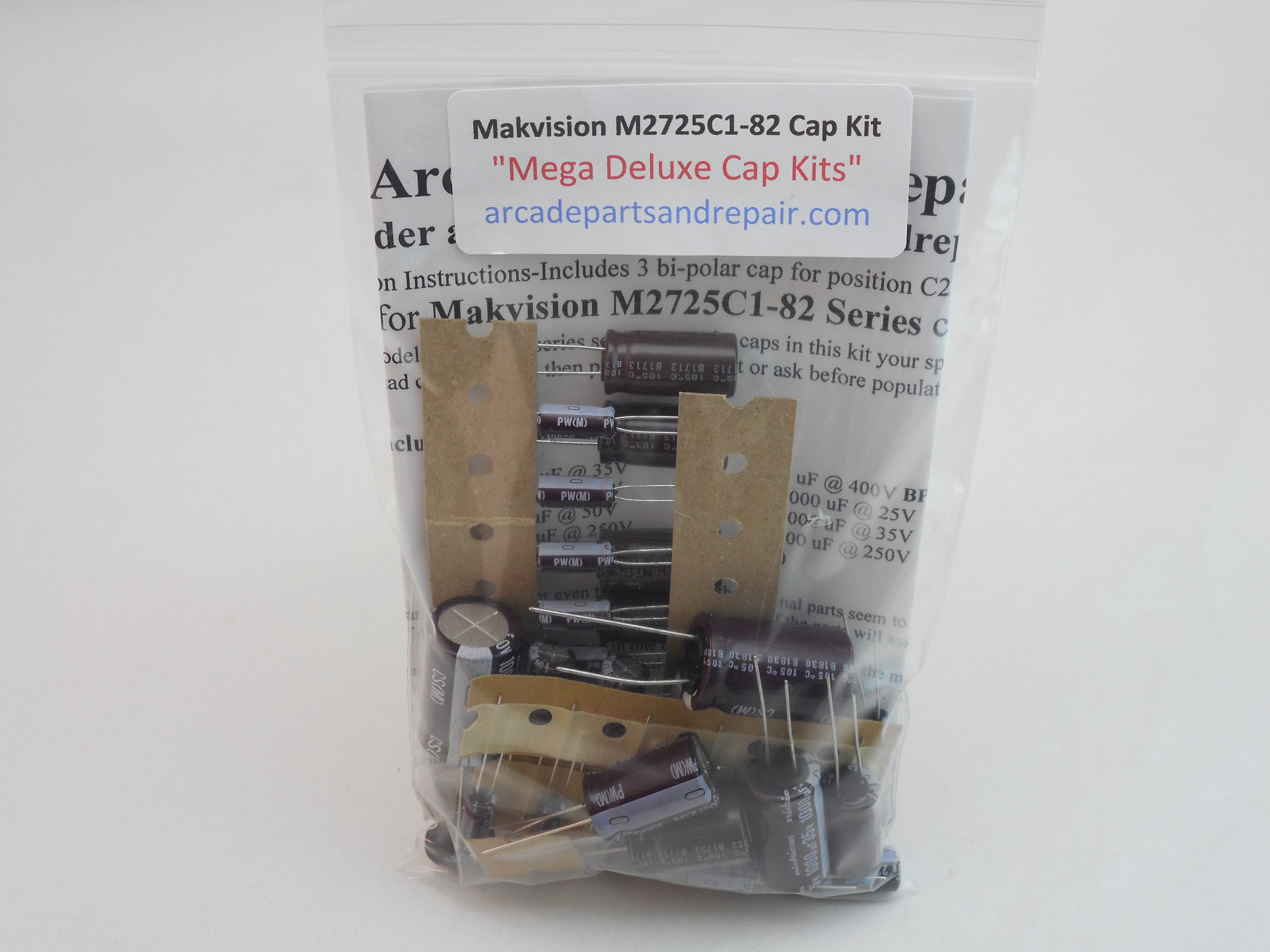 Makvision M2725C1-82 Series Monitor Cap Kit 105C Nichicon