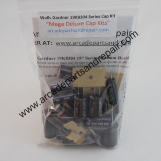 Wells Gardner 19K8304 Series Monitor Cap Kit 105C Nichicon